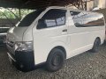 White Toyota Hiace 2018 Van Manual for sale in Quezon City -1