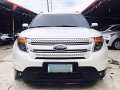Pearl White Ford Explorer 2013 for sale in Mandaue -1