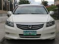 Pearl White Honda Accord 2011 for sale in Bacoor-9