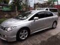 Silver Honda Civic 2007 for sale in Cabanatuan-2