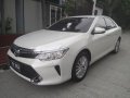 Pearl White Toyota Camry 2016 for sale in Manila-7