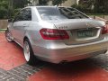 Silver Mercedes-Benz E-Class 2009 for sale in Mandaluyong -1