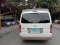 Pearl White Toyota Hiace 2013 for sale in Manila-7