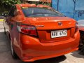 Orange Toyota Vios 2017 for sale in Makati-0