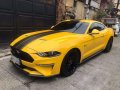 Yellow Ford Mustang 2018 for sale in Pasig-7