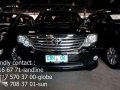 Black Toyota Fortuner 2011 for sale in Automatic-9
