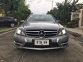 Grayblack Mercedes-Benz C200 2014 for sale in Automatic-6