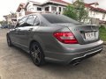 Grayblack Mercedes-Benz C200 2014 for sale in Automatic-1