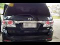 Selling Black Toyota Fortuner 2014 SUV / MPV in San Leonardo-4