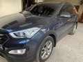 Blue Hyundai Santa Fe 2014 for sale in Manila-4