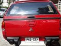 Red Mitsubishi Strada 2010 for sale in Parañaque-7