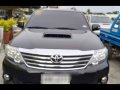 Selling Black Toyota Fortuner 2014 SUV / MPV in San Leonardo-0