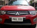 Red Mitsubishi Strada 2010 for sale in Parañaque-8