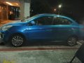 Blue Mitsubishi Mirage 2015 for sale in Manual-1