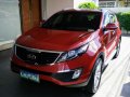 Red Kia Sportage 2013 for sale in Automatic-5