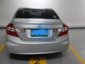 Silver Honda Civic 2012 for sale in Manila-5