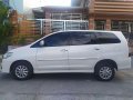 White Toyota Innova 2014 for sale in Angeles-0