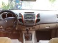 Black Toyota Fortuner 2011 for sale in Manual-6