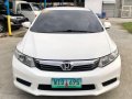 Selling White Honda Civic 2013 in Manila-8