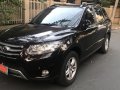 Black Hyundai Santa Fe 2012 for sale in Automatic-4