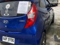 Blue Hyundai Eon 2014 for sale in Manual-7