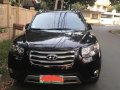 Black Hyundai Santa Fe 2012 for sale in Automatic-3