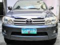 Grey Toyota Fortuner 2010 for sale in Automatic-7
