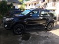 Black Toyota Fortuner 2015 for sale in Automatic-1