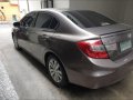 Grey Honda Civic 2012 for sale in Manila-3