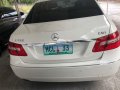 White Mercedes-Benz E-Class 2010 for sale in Manila-2