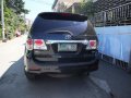 Black Toyota Fortuner 2016 for sale in Automatic-7