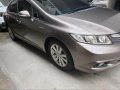 Grey Honda Civic 2012 for sale in Manila-1