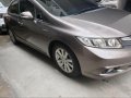 Grey Honda Civic 2012 for sale in Manila-2