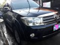 Black Toyota Fortuner 2011 for sale in Manual-6