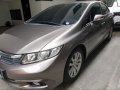 Grey Honda Civic 2012 for sale in Manila-1