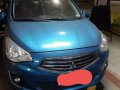 Blue Mitsubishi Mirage 2015 for sale in Manual-3