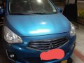 Blue Mitsubishi Mirage 2015 for sale in Manual-0