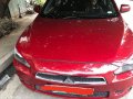 Red Mitsubishi Lancer 2013 for sale in Automatic-5