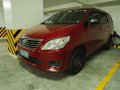 Red Toyota Innova 2013 for sale in Quezon City -11