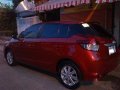 Sell Red 2015 Toyota Yaris at 44000 km-0