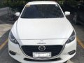 Sell White 2017 Mazda 3 in Davao City -8