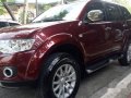 Sell Red 2011 Mitsubishi Montero Sport Automatic Diesel -2