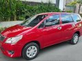 Red Toyota Innova 2015 Manual for sale-0