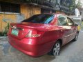 Red Honda City 2005 at 95000 km for sale -5