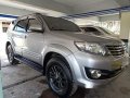 Silver Toyota Fortuner 2015 for sale in Batangas-9