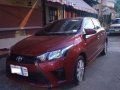 Sell Red 2015 Toyota Yaris at 44000 km-2