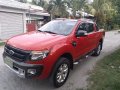 Orange Ford Ranger 2013 Automatic for sale-2