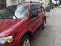 Selling Red Ford Escape 2006 Automatic Gasoline -6