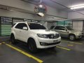 White Toyota Fortuner 2015 Automatic for sale -2