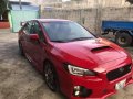 Red Subaru Wrx 2015 Manual for sale-0